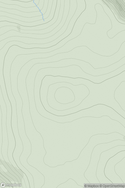 Thumbnail image for Meall nan Oighreag [Loch Tay to Perth] showing contour plot for surrounding peak